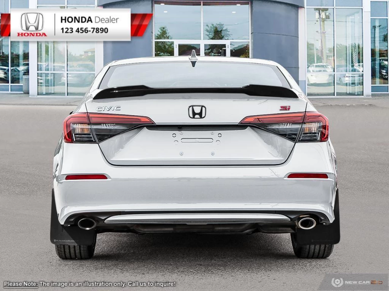 2023 Honda Civic Sedan Si  - Sunroof - Heated Seats - $268 B/W Main Image
