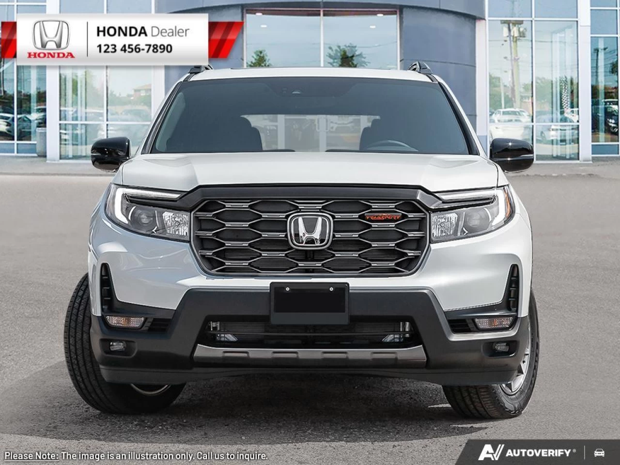 2023 Honda Passport Touring  - NAVIGATION - Cooled Seats - $354 B/W Main Image