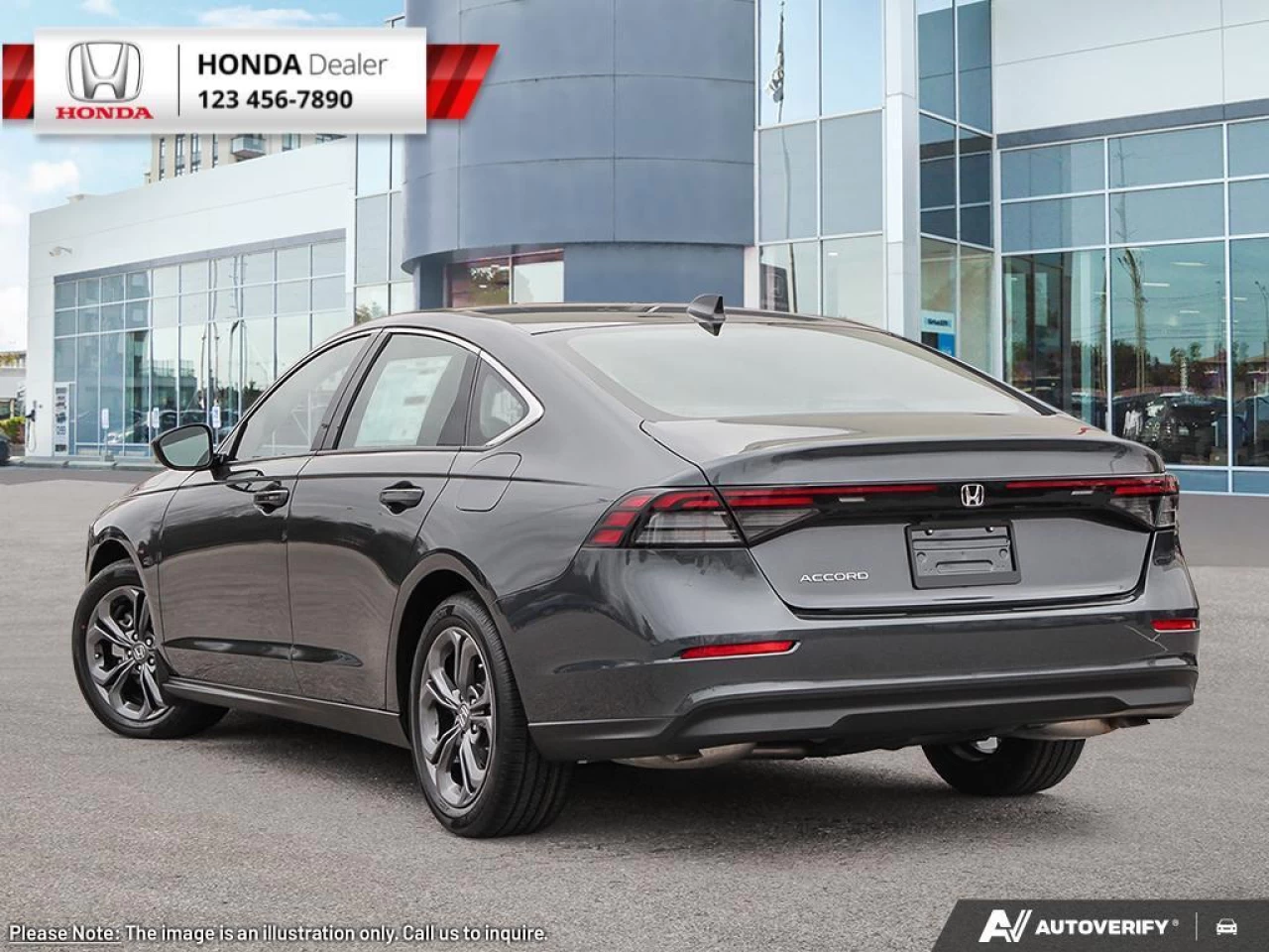 2023 Honda Accord Sedan EX  - Sunroof - Heated Seats - $244 B/W Main Image