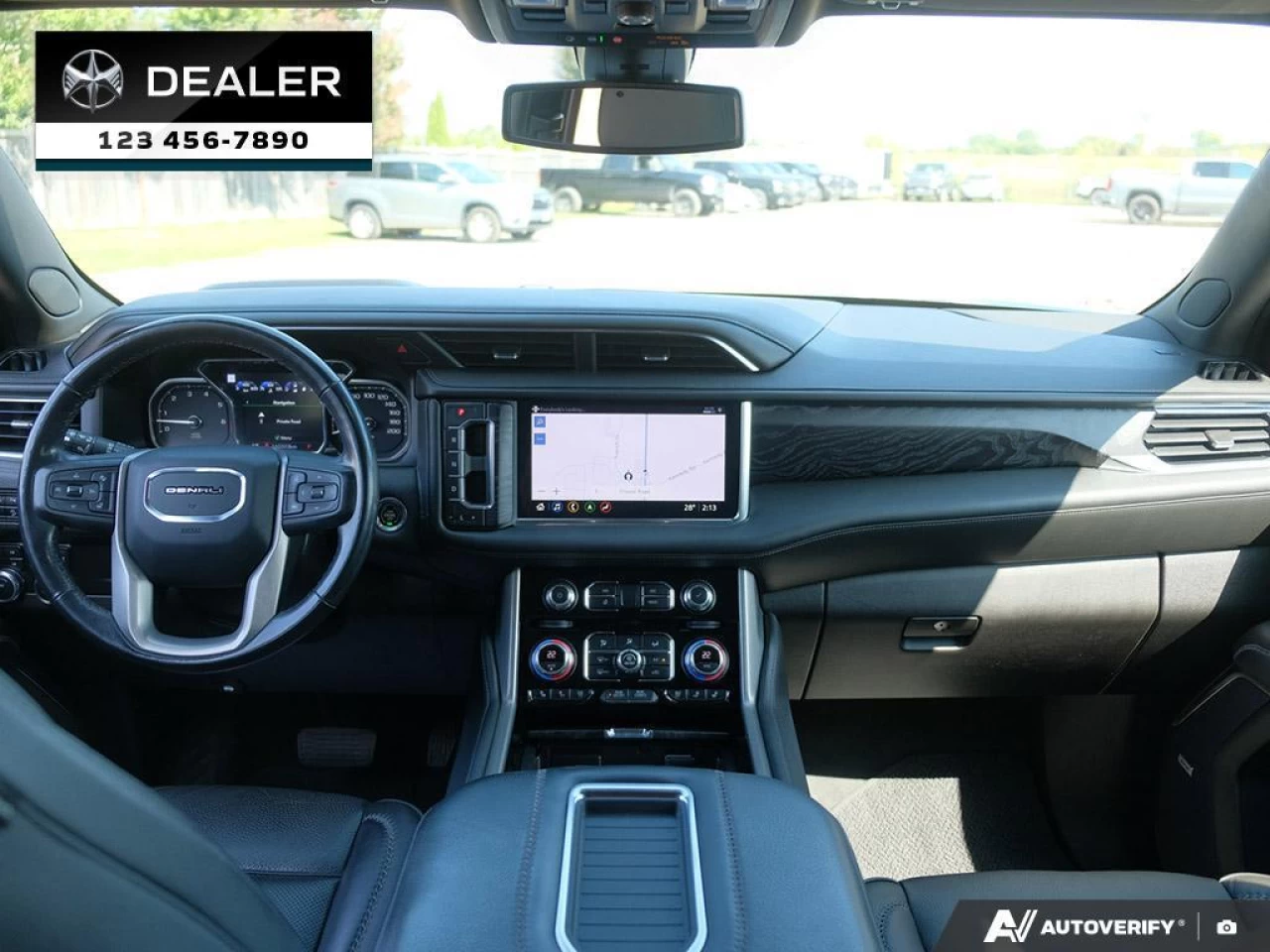 2021 GMC Yukon Denali  - NAVIGATION - Leather Seats - $307 B/W Main Image
