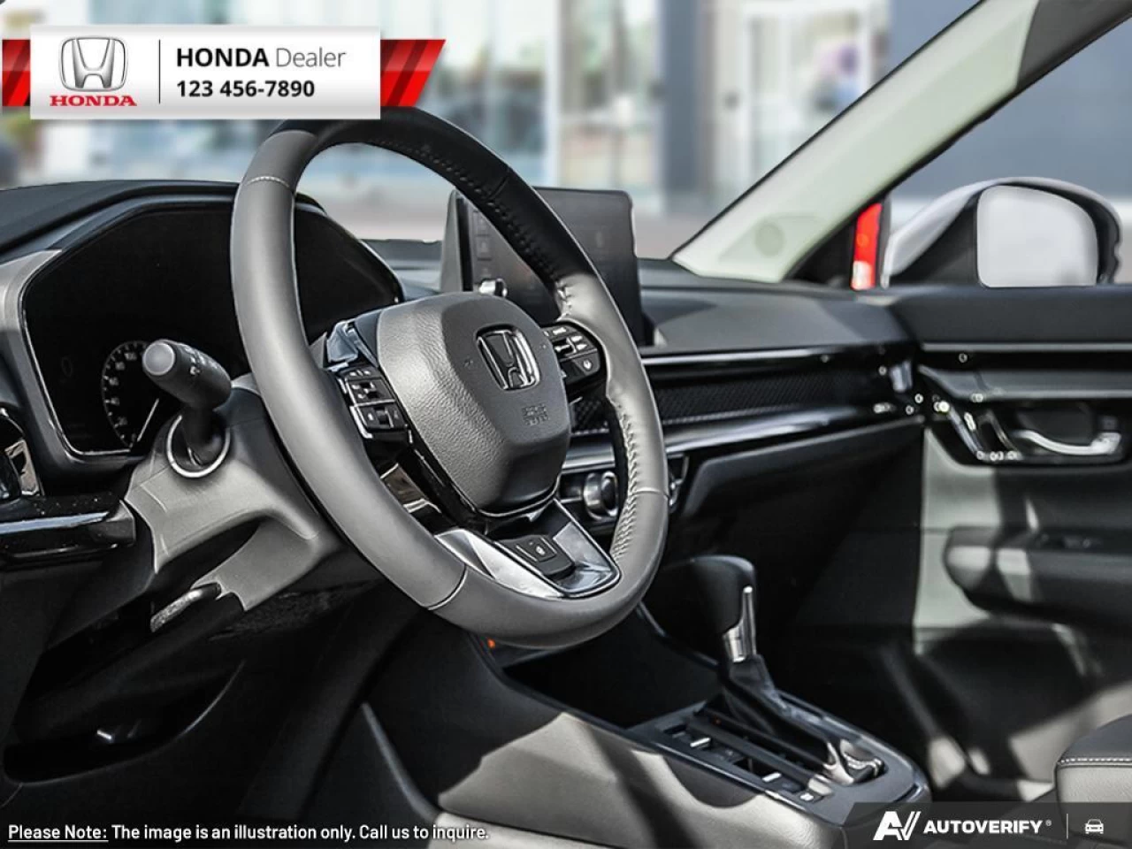 2023 Honda CR-V EX-L  - Sunroof - Heated Seats - $287 B/W Main Image