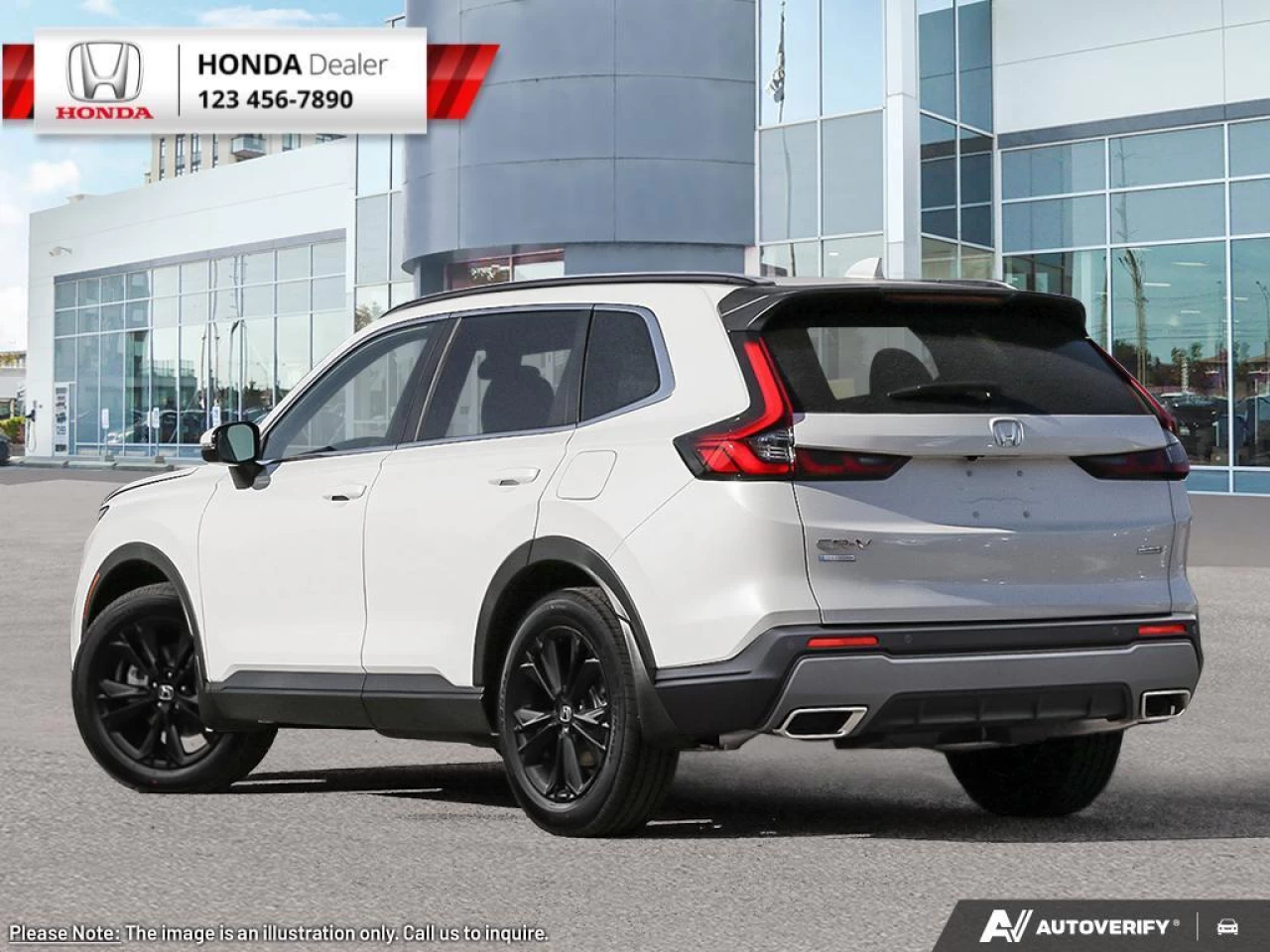 2023 Honda CR-V Hybrid Touring  - NAVIGATION - Leather Seats - $326 B/W Main Image