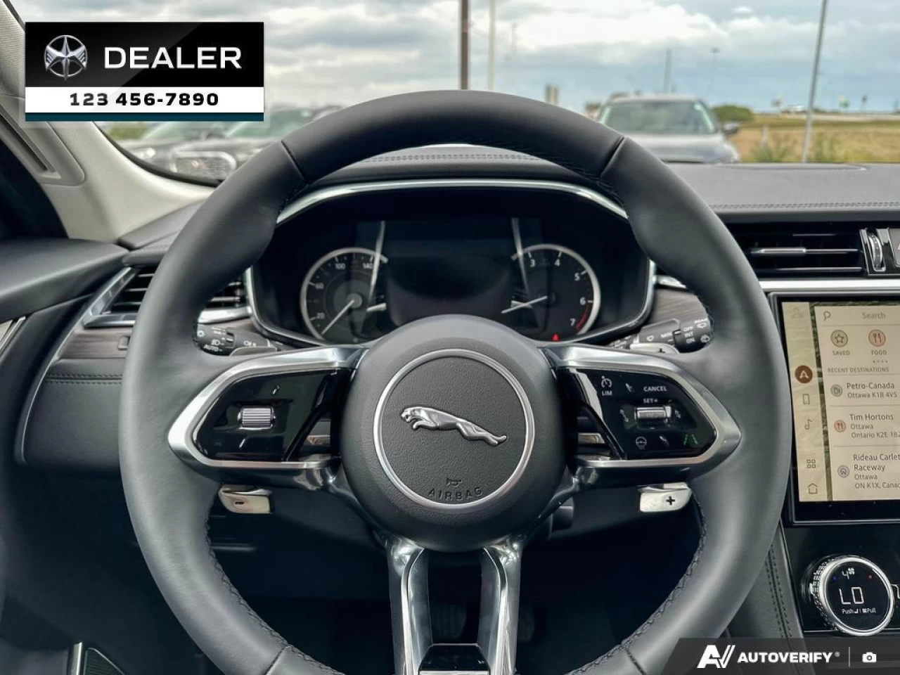 2020 Jaguar E-Pace Checkered Flag  - Sunroof -  Navigation - $230 B/W Main Image