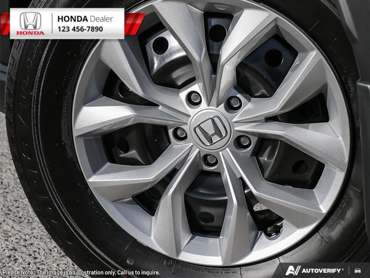 2023 Honda CR-V LX 4WD  - Heated Seats - $254 B/W Main Image