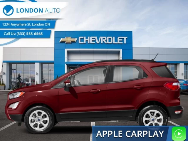 Ford EcoSport SE FWD  - Sunroof - Heated Seats - $204 B/W 2019