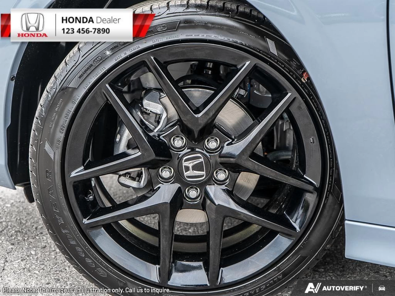 2023 Honda Civic Sedan Si  - Sunroof - Heated Seats - $268 B/W Main Image