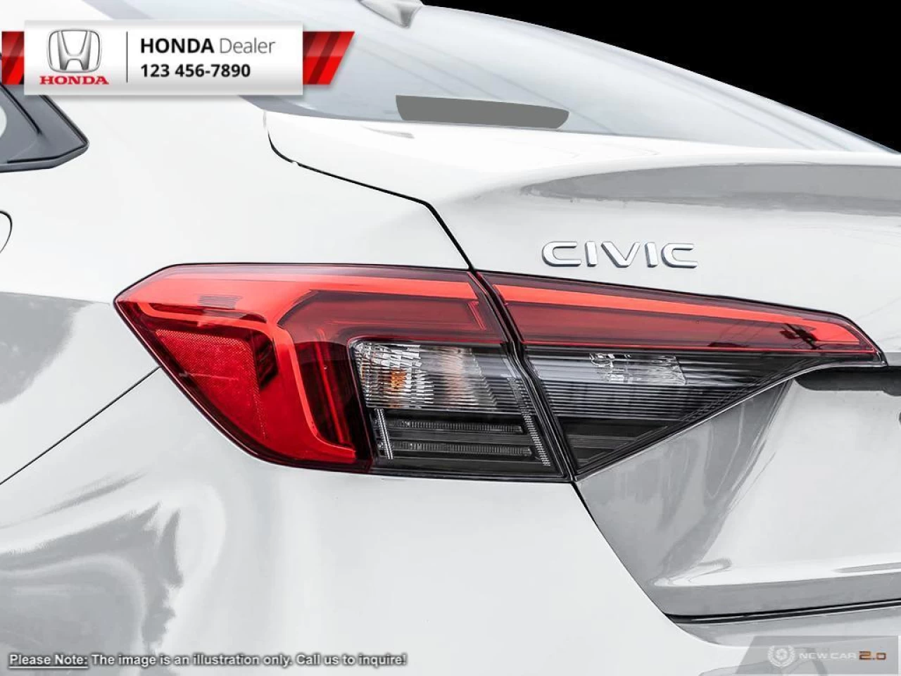 2023 Honda Civic Sedan Si  - Sunroof - Heated Seats - $268 B/W Main Image
