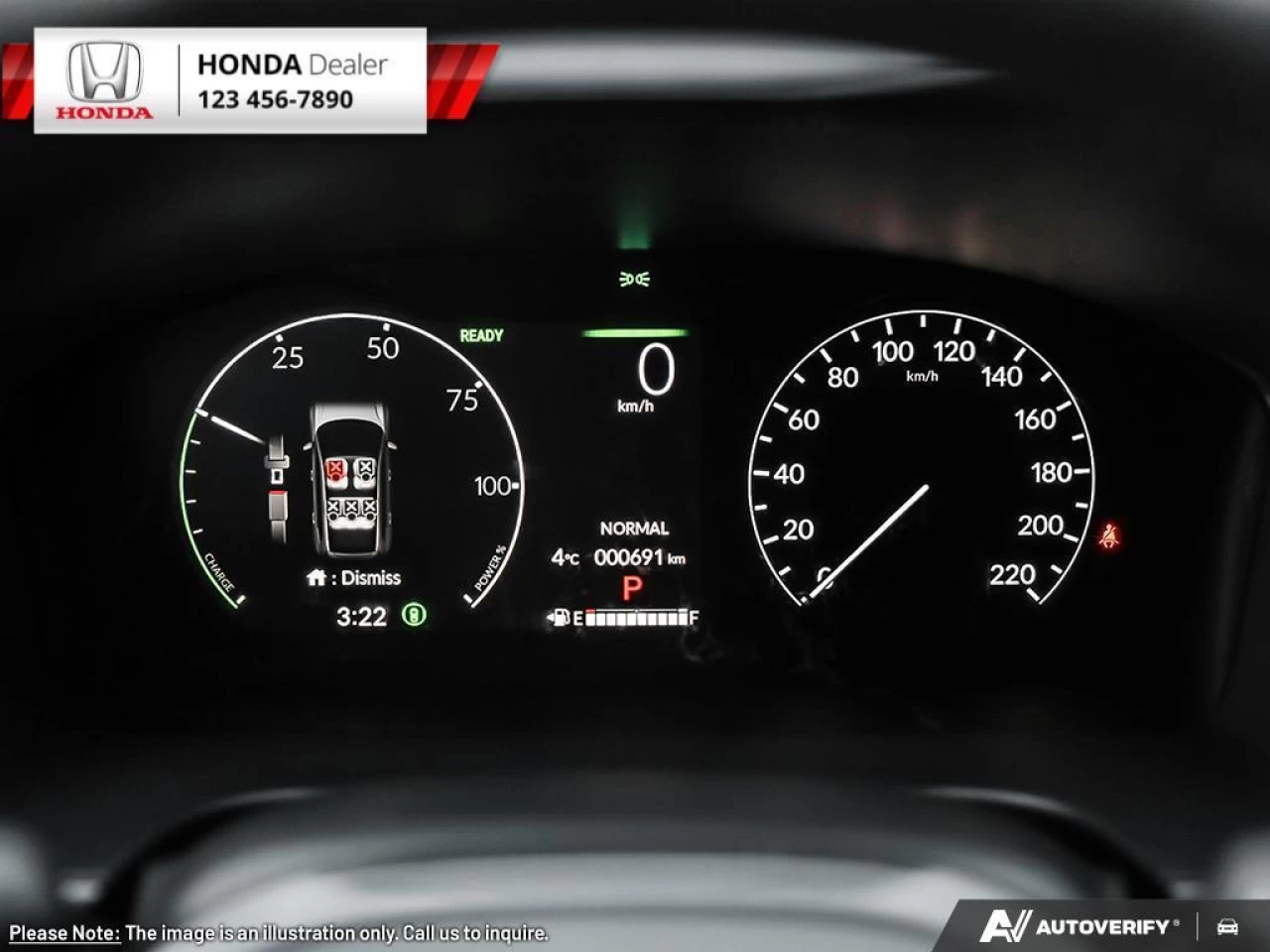 2023 Honda CR-V Hybrid Touring  - NAVIGATION - Leather Seats - $325 B/W Main Image
