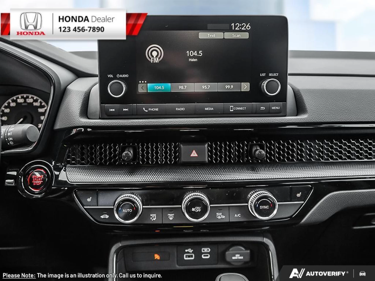 2023 Honda CR-V Sport  - Sunroof - Heated Seats - $254 B/W Main Image