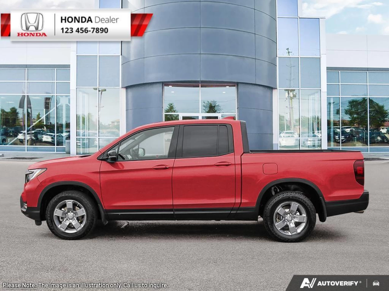 2023 Honda Ridgeline Touring  - Cooled Seats -  Navigation - $373 B/W Main Image