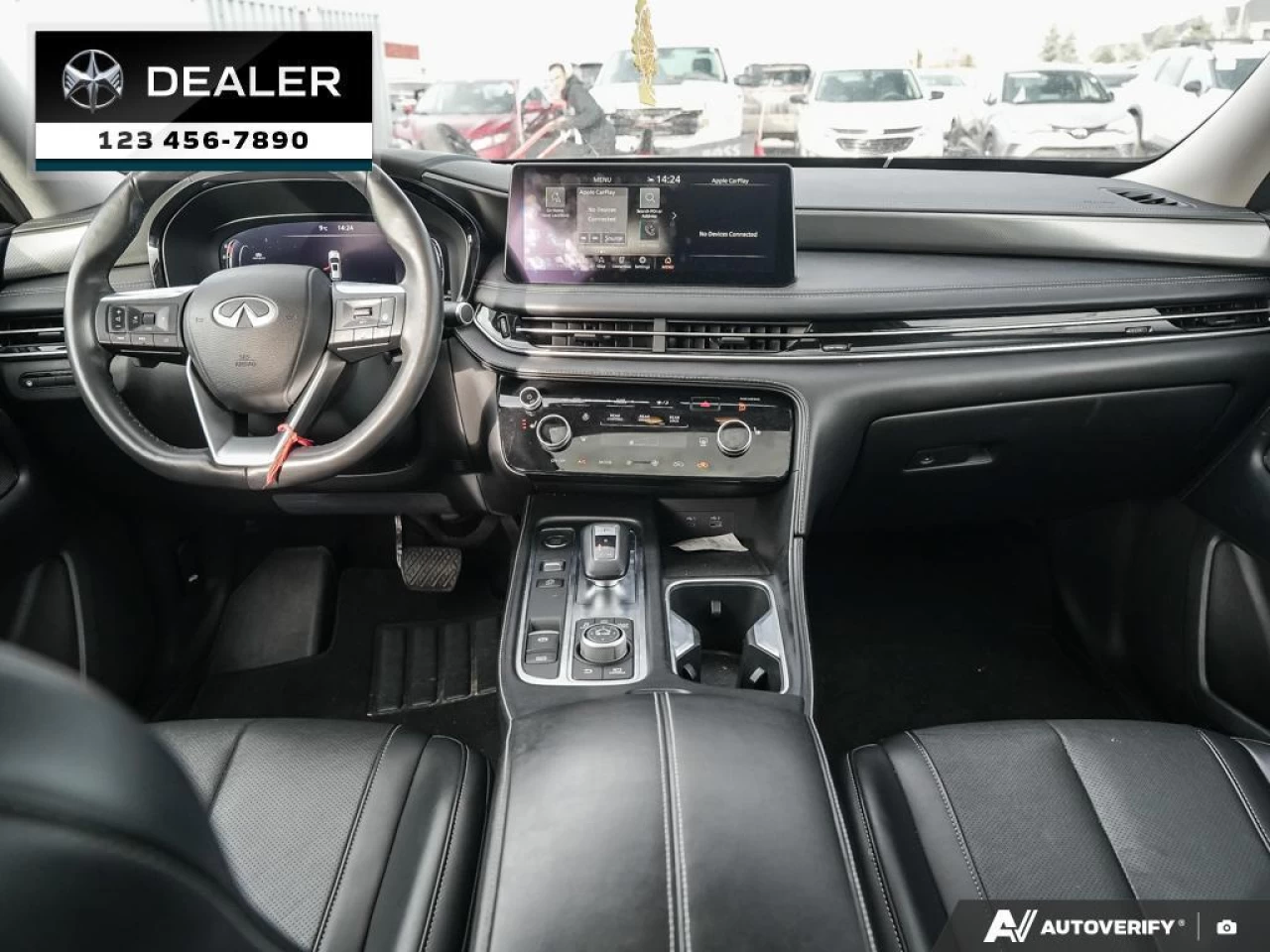 2022 INFINITI QX60 Autograph  - Sunroof - Cooled Seats - $418 B/W Main Image