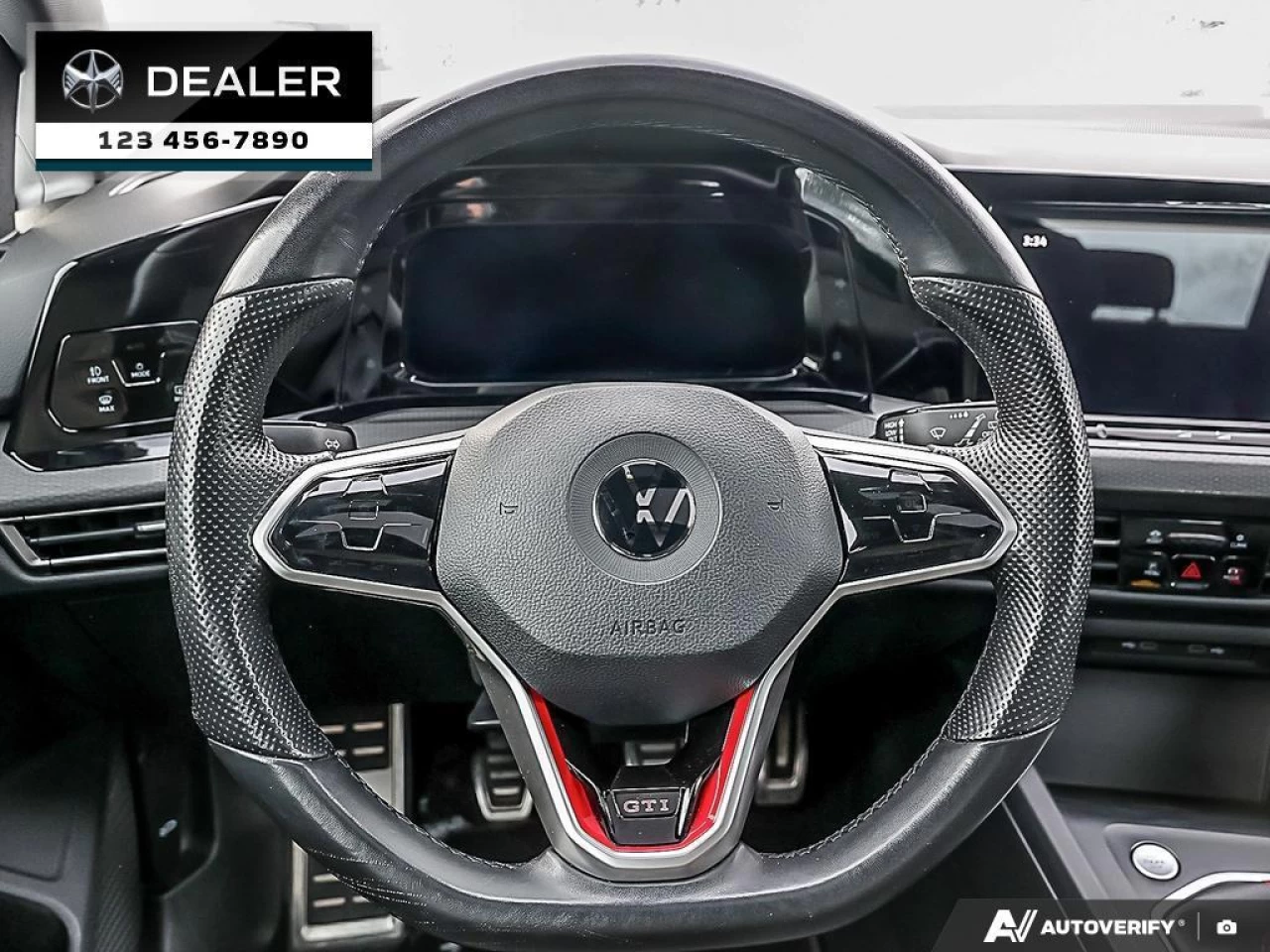 2022 Volkswagen Golf GTI Performance  - Cooled Seats - $188 B/W Main Image