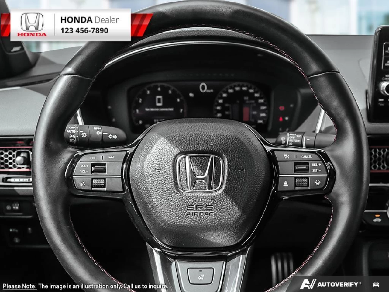 2023 Honda Civic Sedan Si  - Sunroof - Heated Seats - $268 B/W Main Image