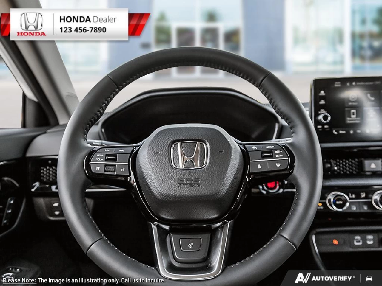 2023 Honda CR-V EX-L  - Sunroof - Heated Seats - $287 B/W Main Image