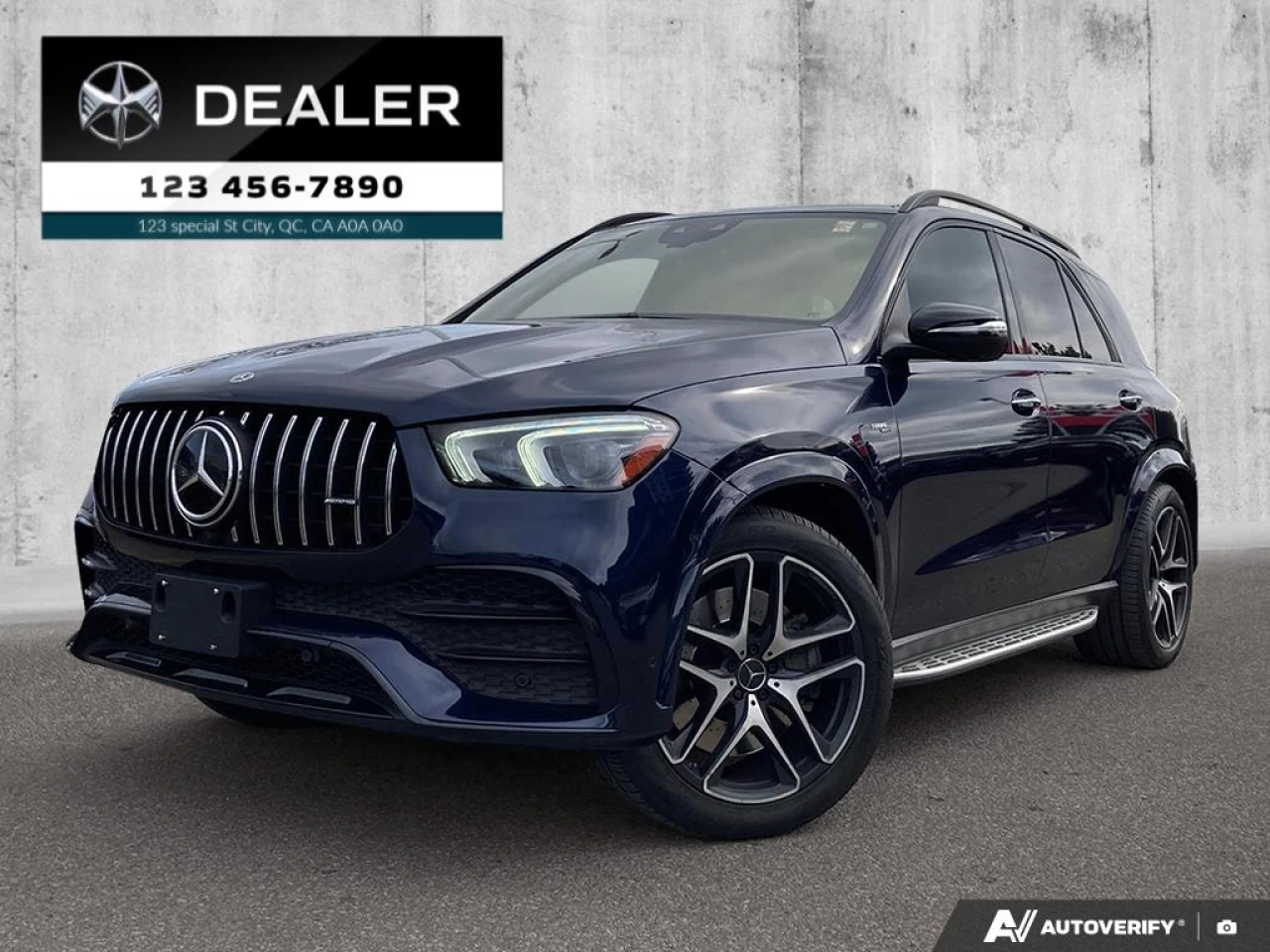 2021 Mercedes-Benz GLE 450 4MATIC  - Sunroof -  Navigation - $533 B/W Main Image