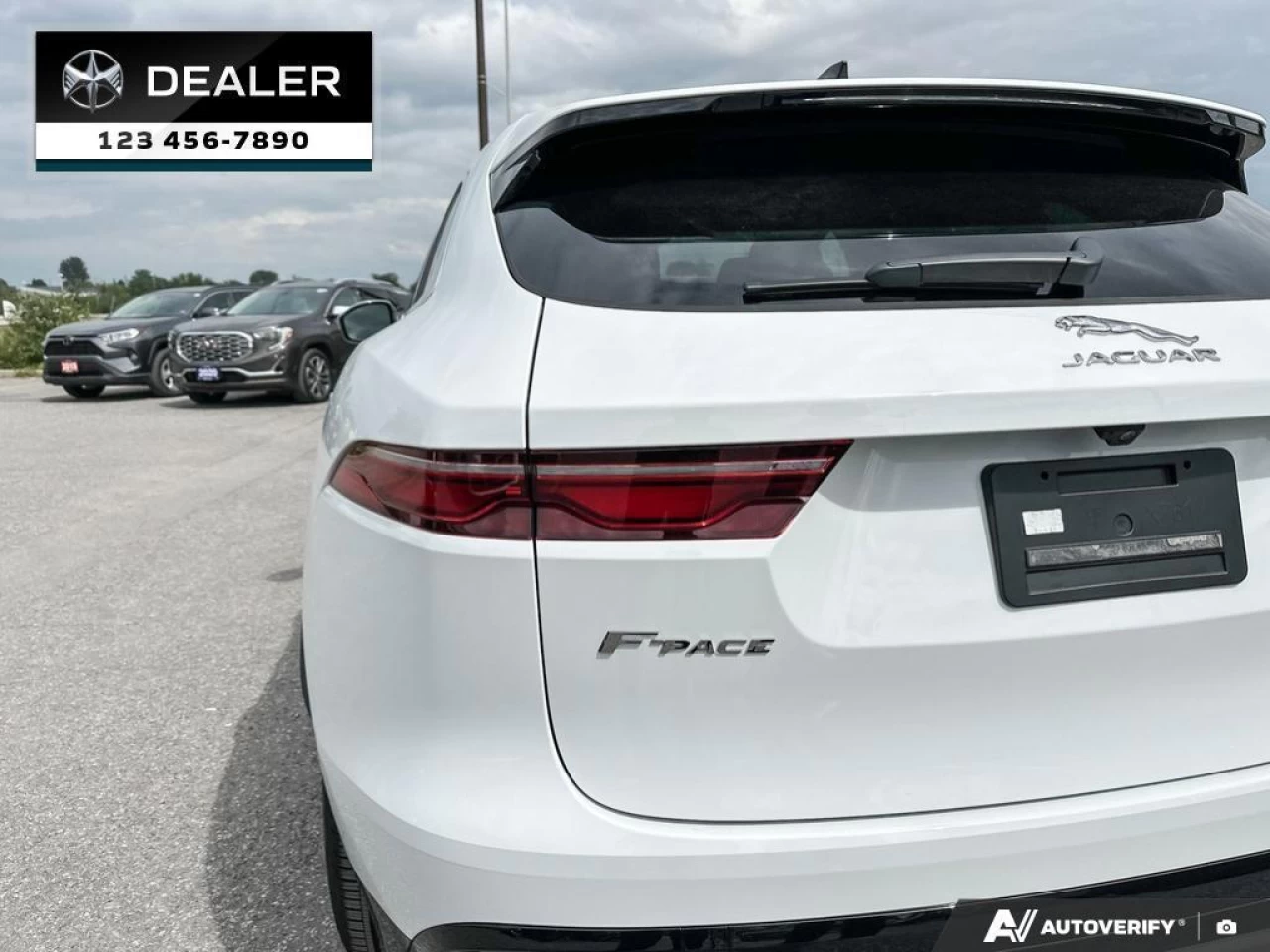 2020 Jaguar E-Pace Checkered Flag  - Sunroof -  Navigation - $230 B/W Main Image