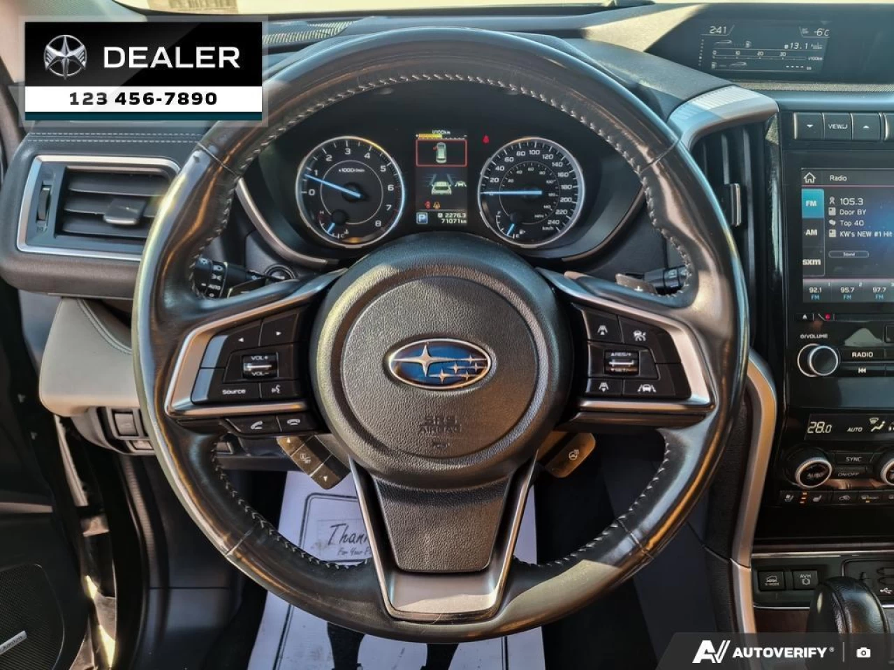 2020 Subaru Ascent Premier  - Sunroof -  Navigation - $200 B/W Main Image
