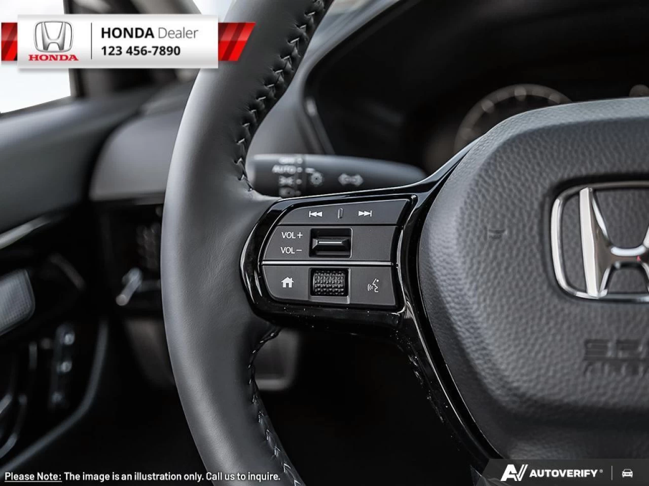 2023 Honda CR-V EX-L  - Sunroof - Heated Seats - $287 B/W Main Image