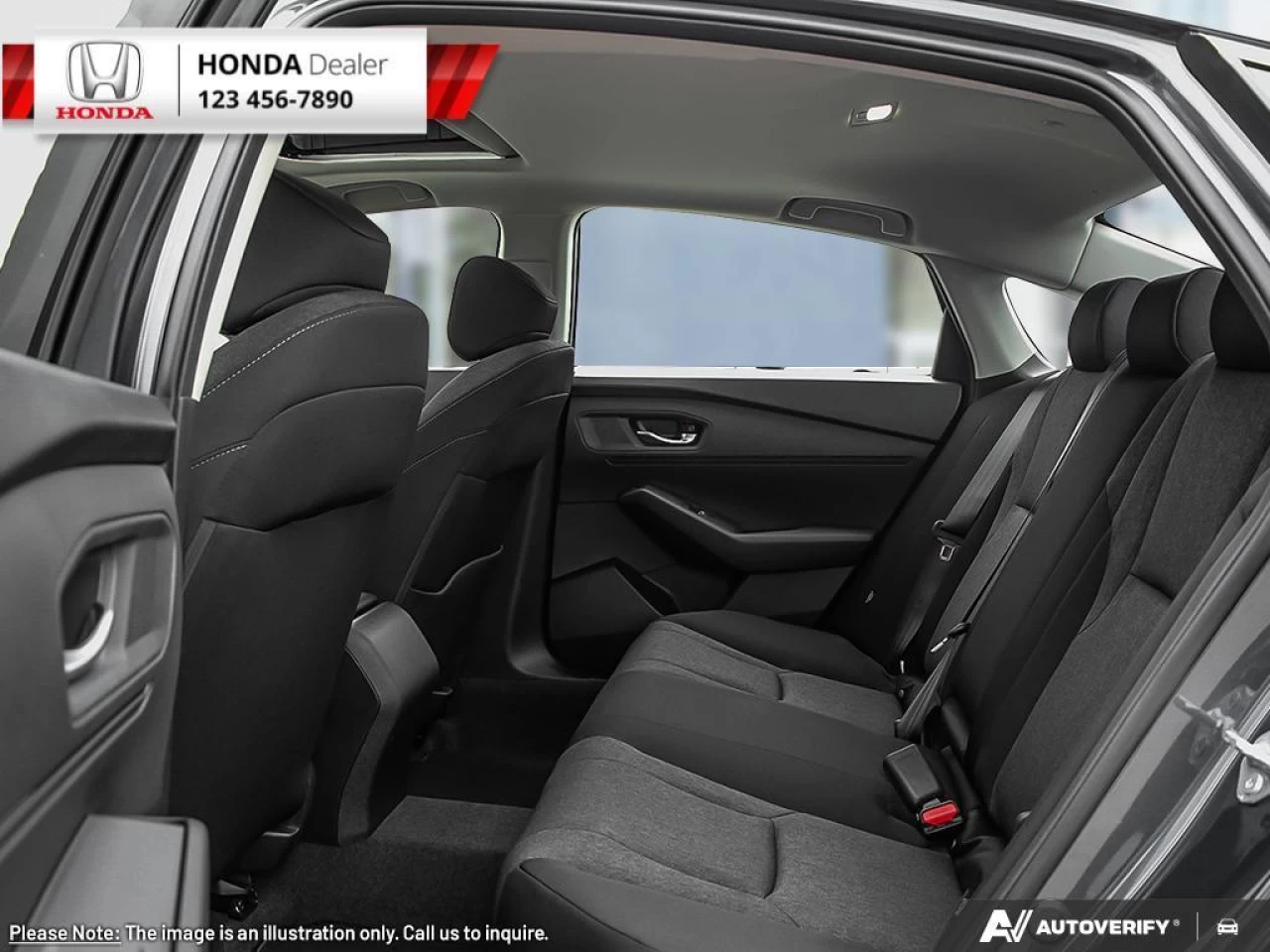 2023 Honda Accord Sedan EX  - Sunroof - Heated Seats - $244 B/W Main Image