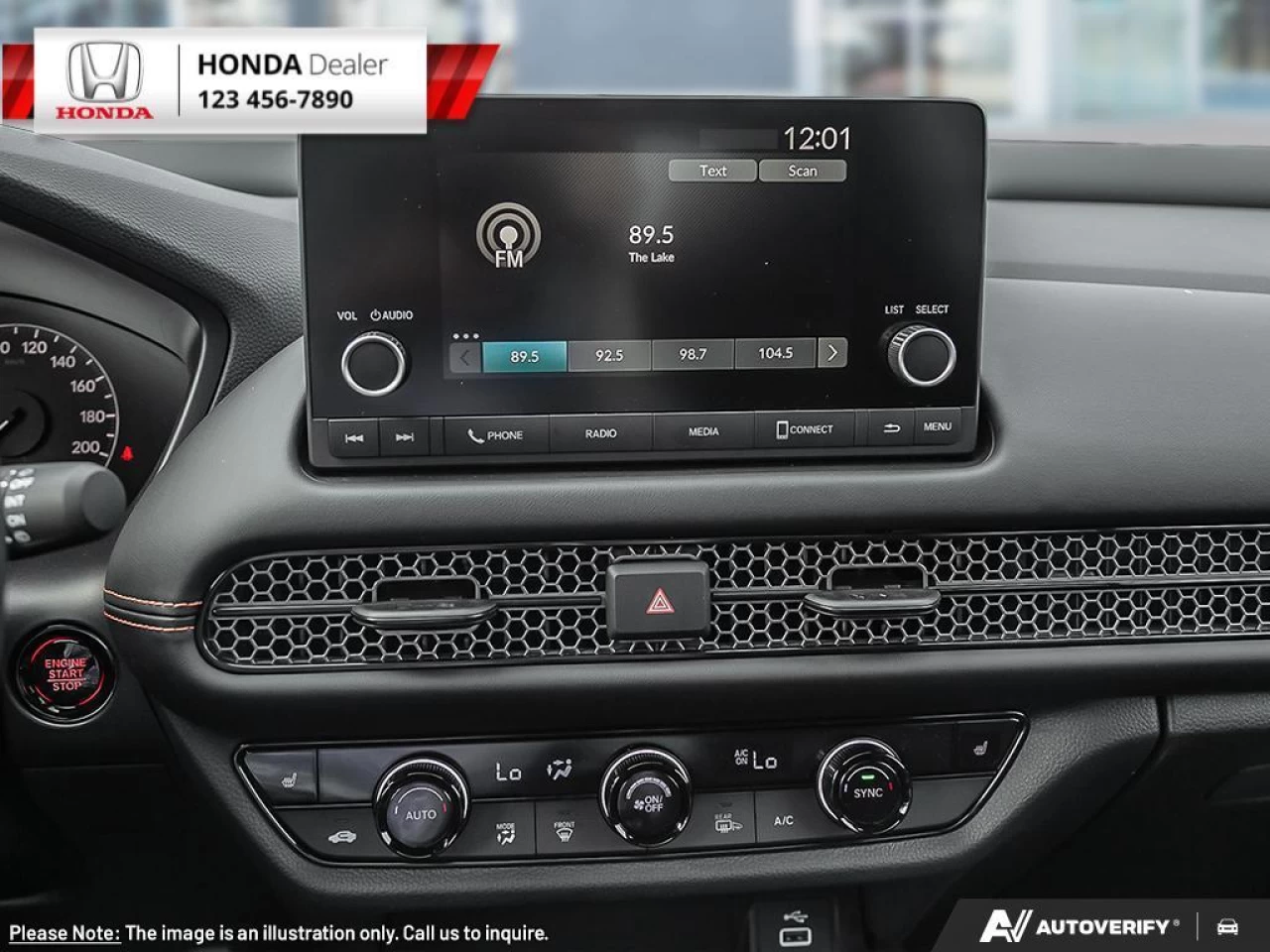 2023 Honda HR-V Sport  - Sunroof - Heated Seats - $257 B/W Main Image
