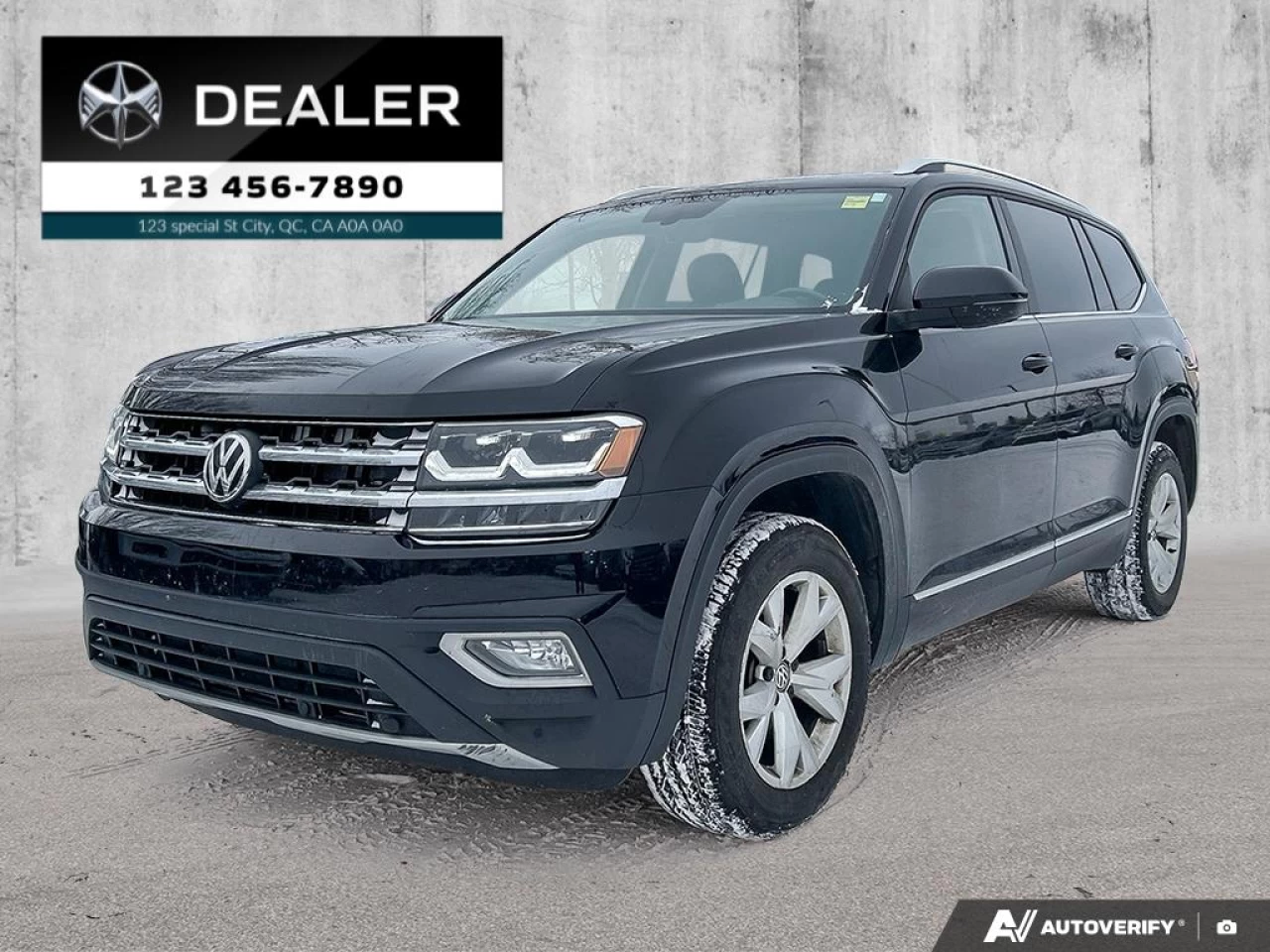 2018 Volkswagen Atlas Highline 3.6 FSI  - NAVIGATION - $189 B/W Main Image