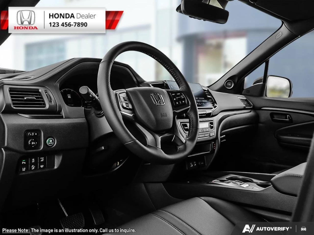 2023 Honda Ridgeline Touring  - Cooled Seats -  Navigation - $373 B/W Main Image