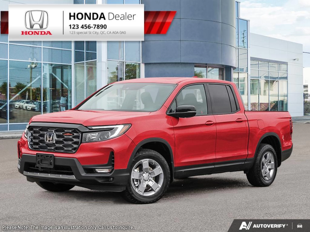 2023 Honda Ridgeline Touring  - Cooled Seats -  Navigation - $373 B/W Main Image