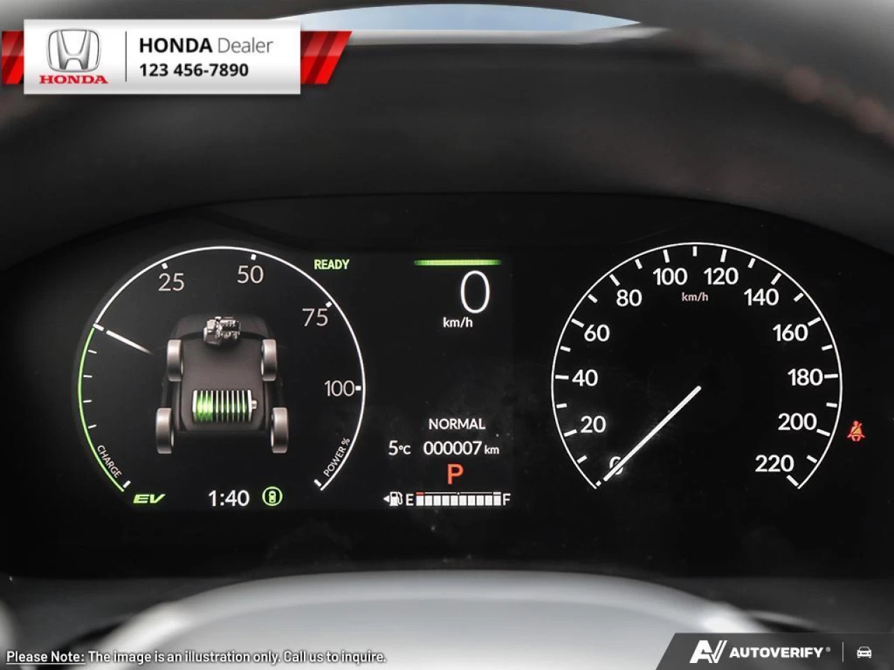 2023 Honda CR-V Hybrid Touring  - NAVIGATION - Leather Seats - $326 B/W Main Image