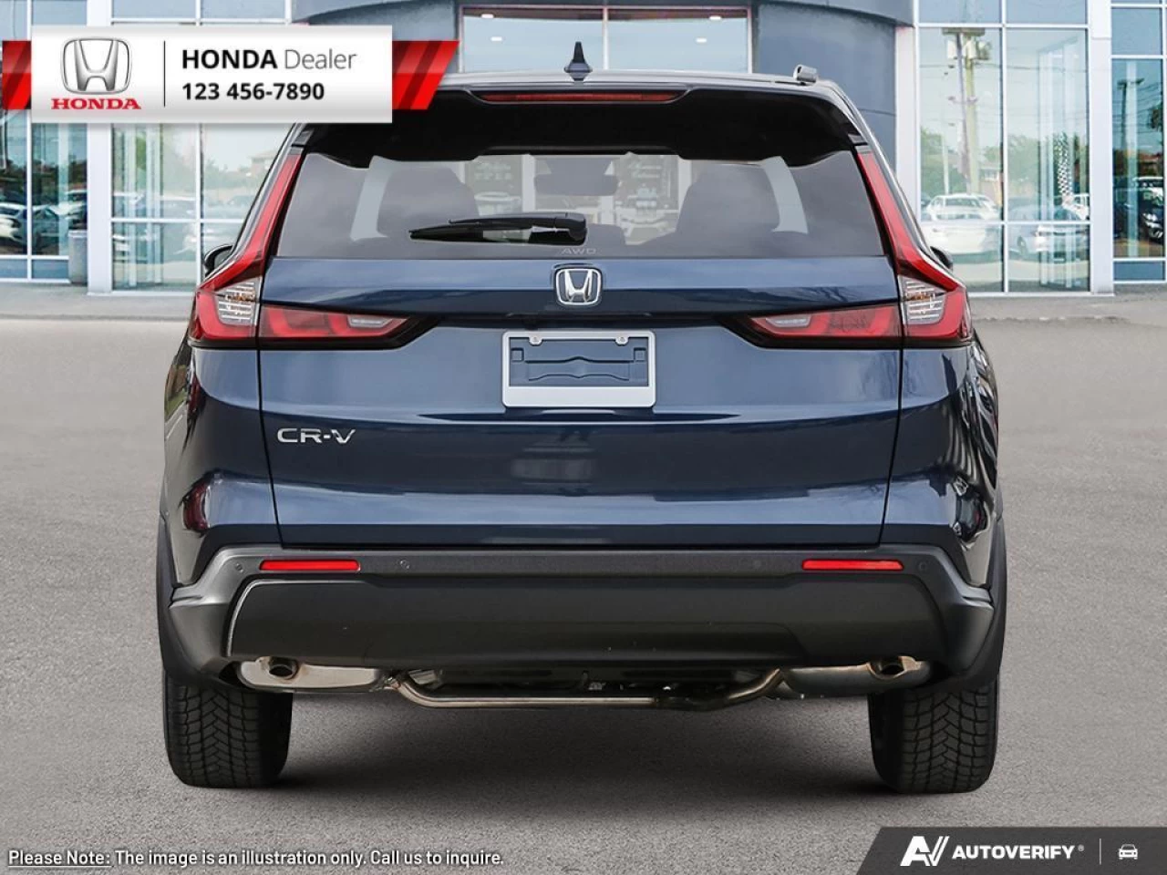 2023 Honda CR-V EX-L  - Sunroof - Heated Seats - $287 B/W Main Image