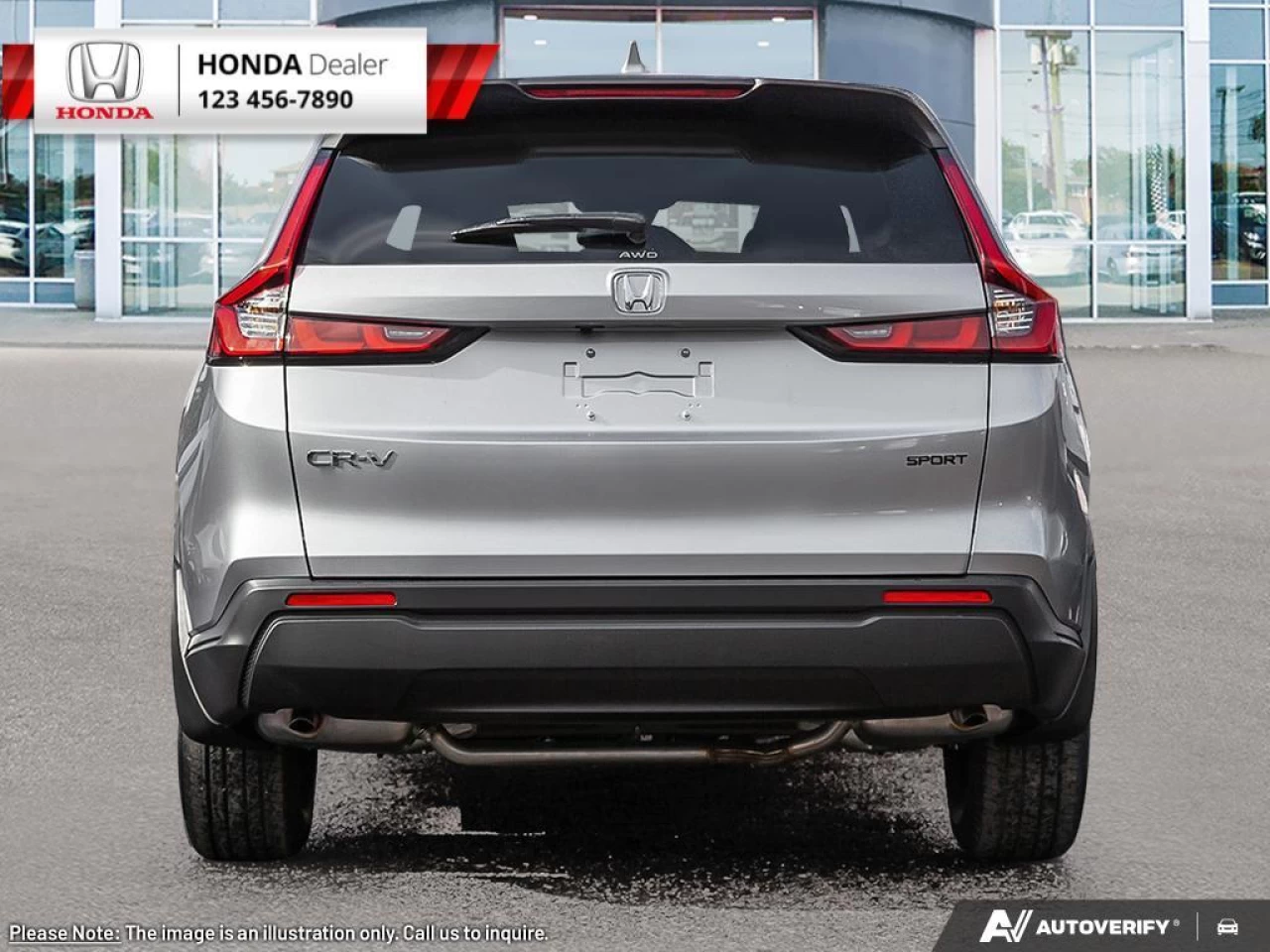 2023 Honda CR-V Sport  - Sunroof - Heated Seats - $278 B/W Main Image