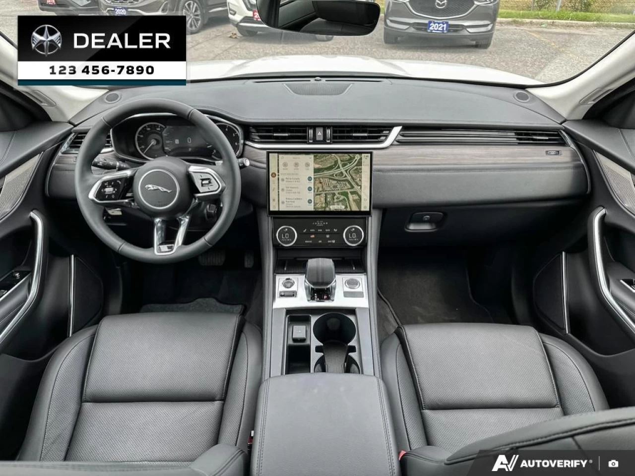 2020 Jaguar E-Pace Checkered Flag  - Sunroof -  Navigation - $230 B/W Main Image