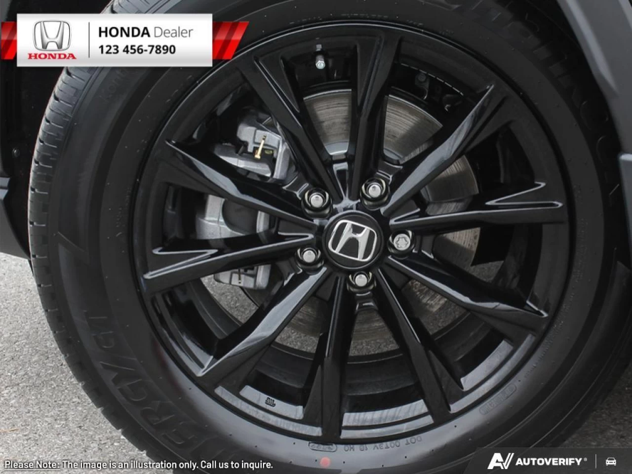2023 Honda CR-V Sport  - Sunroof - Heated Seats - $273 B/W Main Image