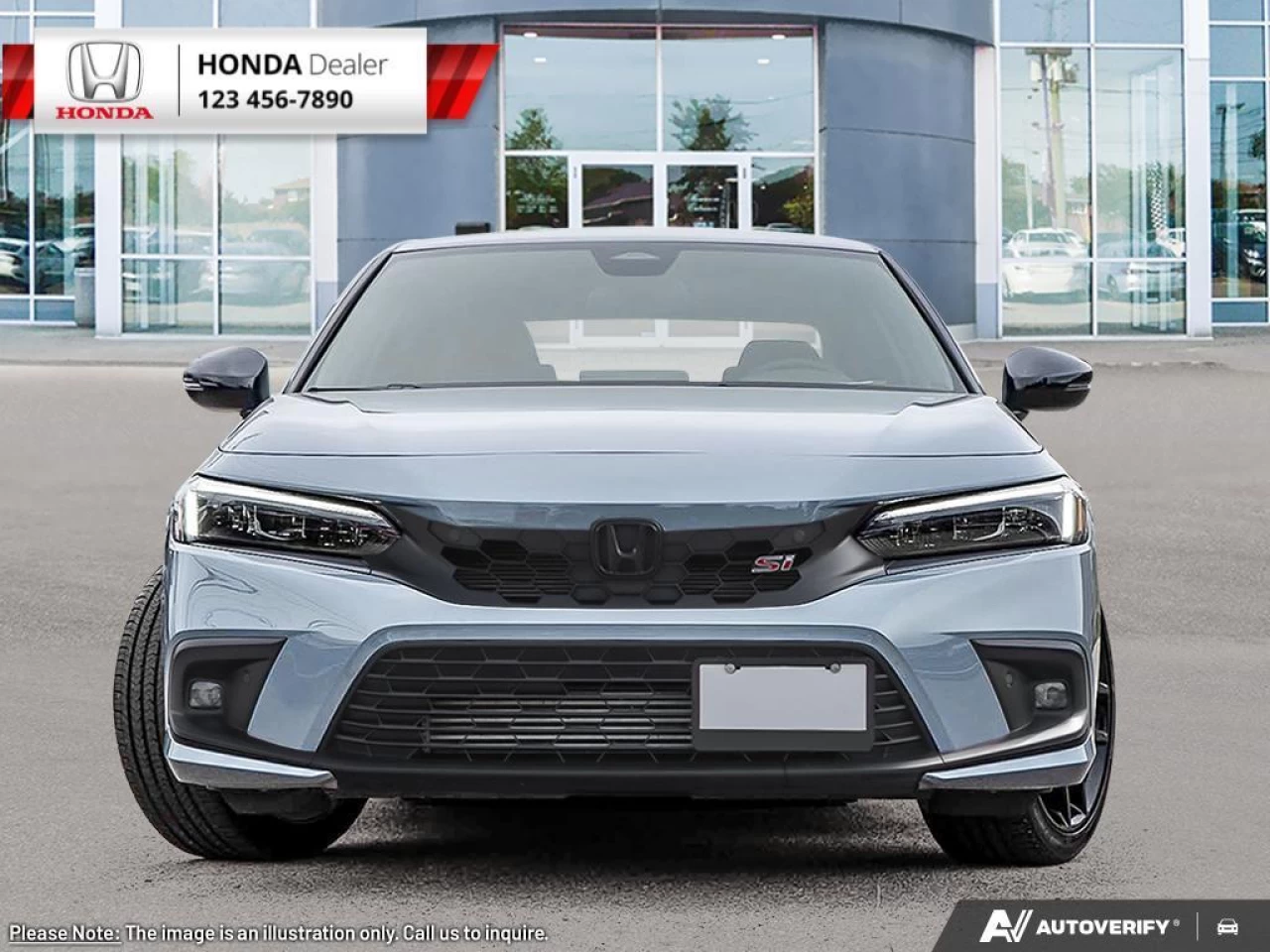 2023 Honda Civic Sedan Si  - Sunroof - Heated Seats - $268 B/W Main Image