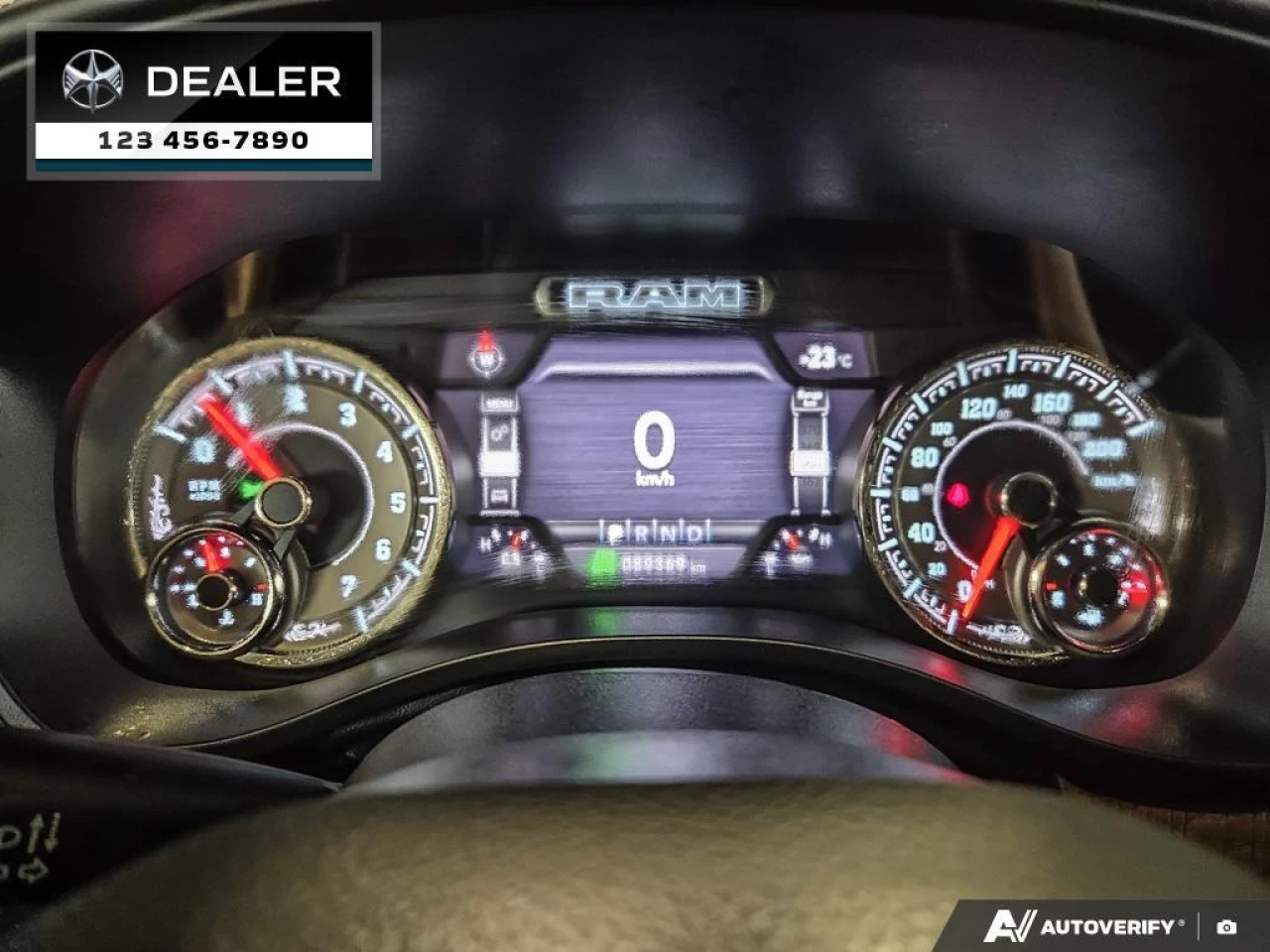 2022 Ram 1500 Longhorn  - Cooled Seats - Leather Seats - $434 B/W Main Image