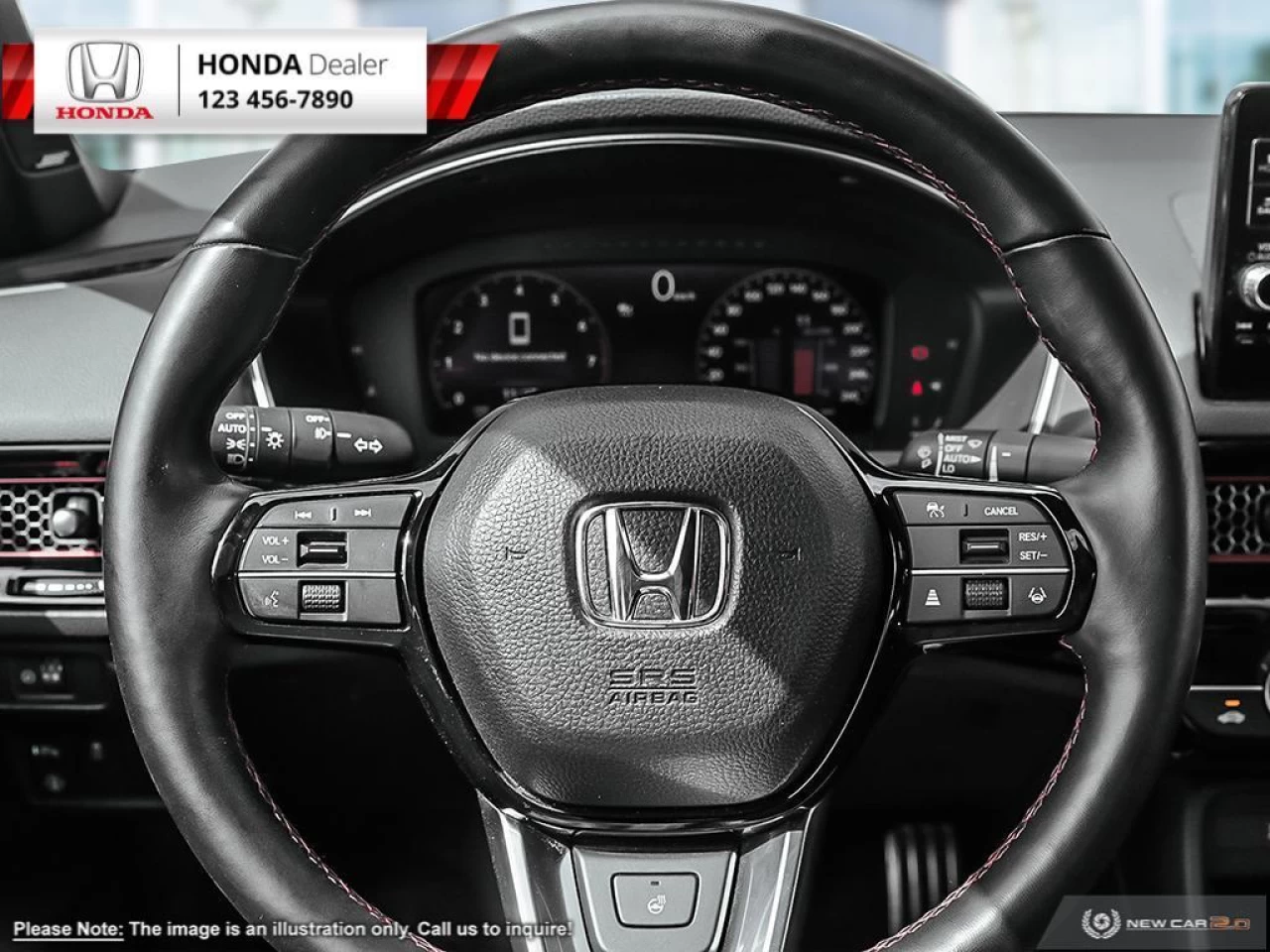 2023 Honda Civic Sedan Si  - Sunroof - Heated Seats - $268 B/W Main Image
