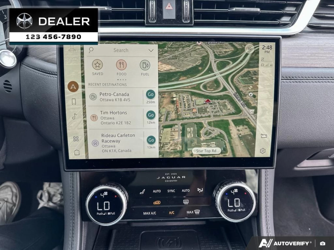 2020 Jaguar E-Pace Checkered Flag  - Sunroof -  Navigation - $230 B/W Main Image