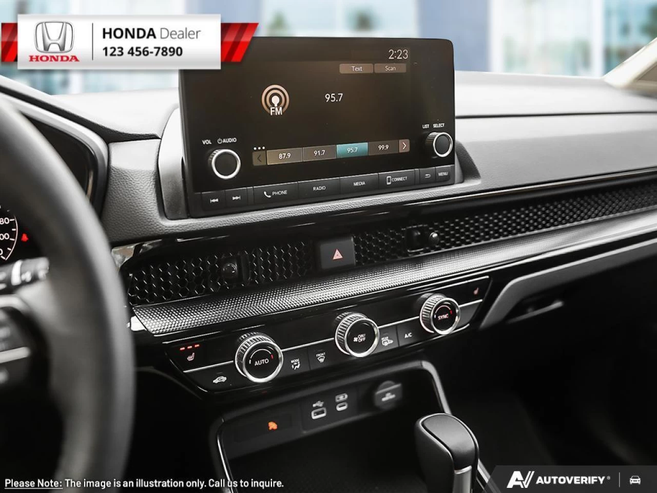 2023 Honda CR-V Sport  - Sunroof - Heated Seats - $278 B/W Main Image