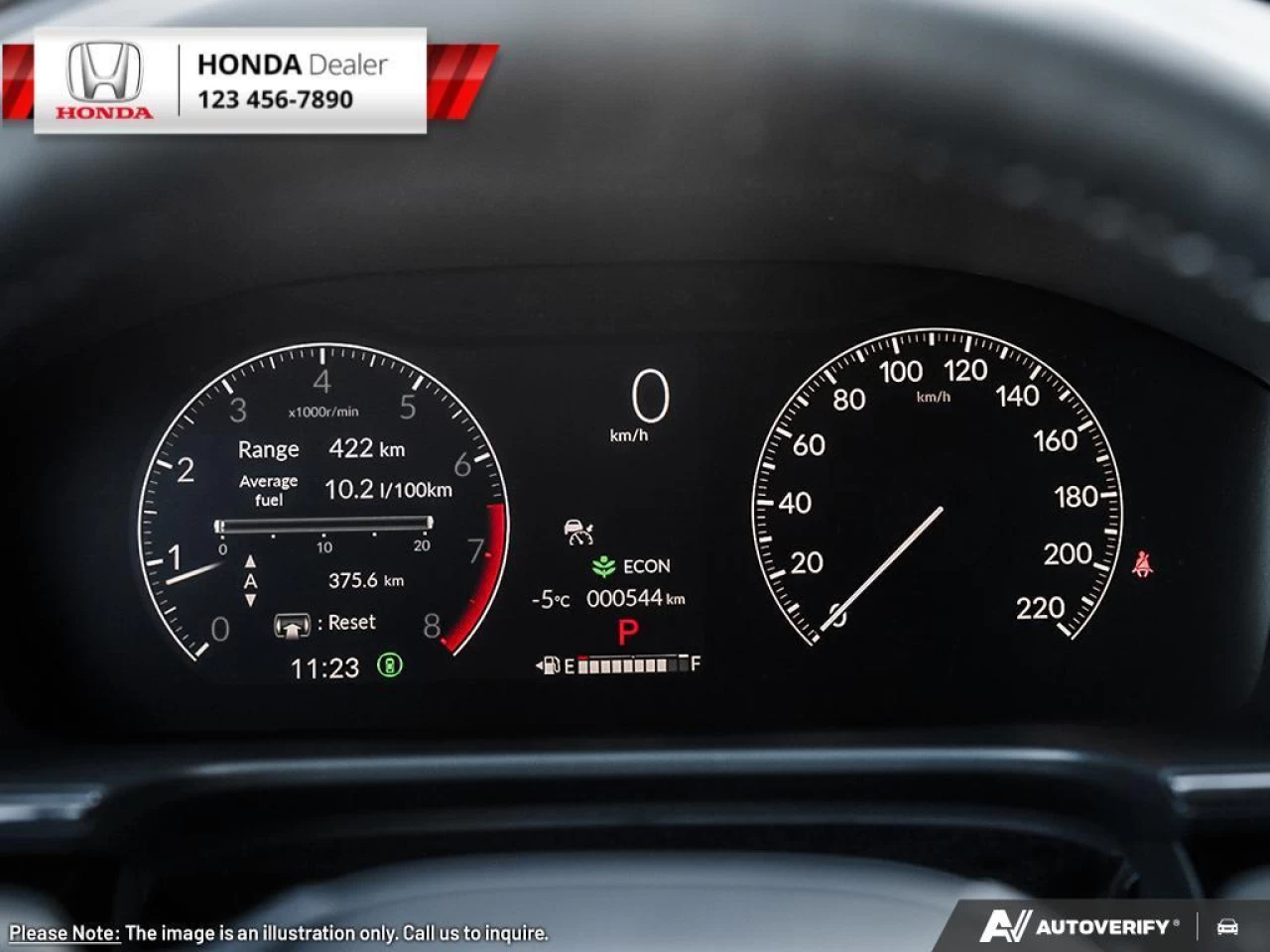 2023 Honda CR-V Sport  - Sunroof - Heated Seats - $277 B/W Main Image