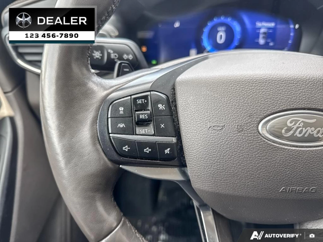 2020 Ford Explorer Platinum  - Sunroof -  Navigation - $246 B/W Main Image
