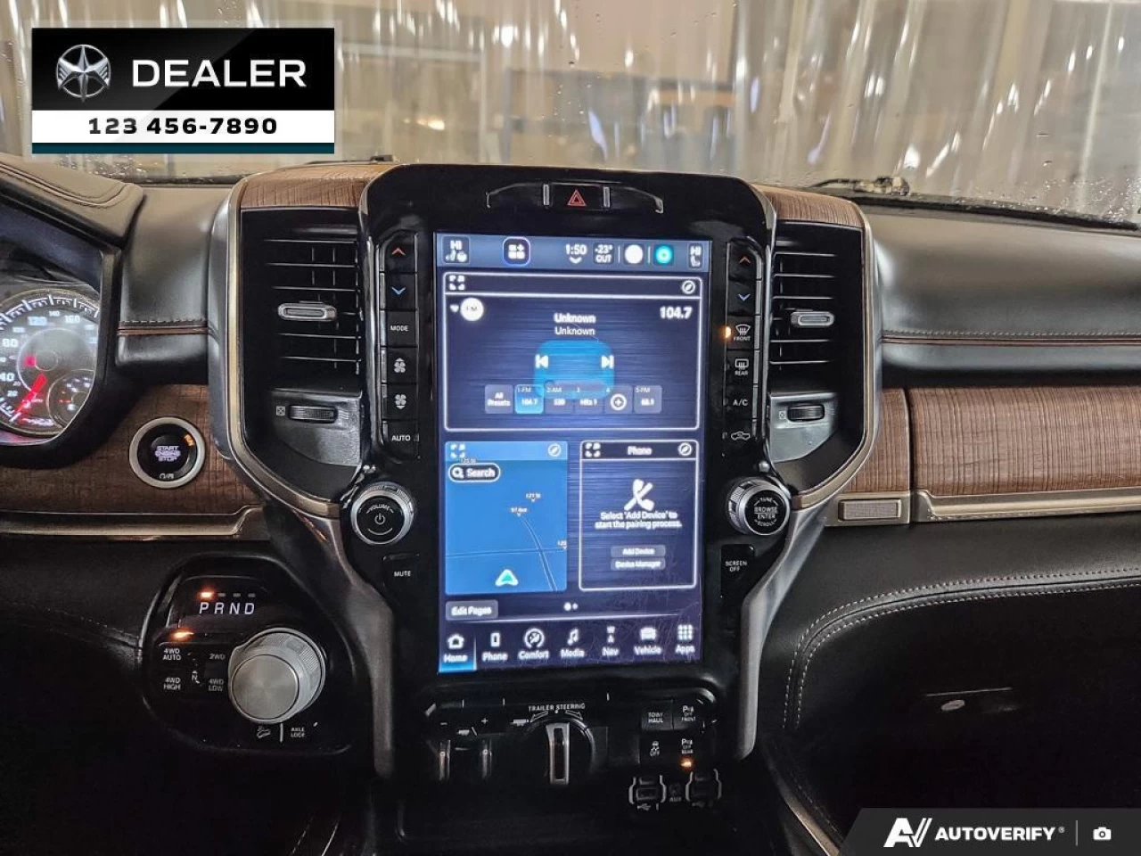 2022 Ram 1500 Longhorn  - Cooled Seats - Leather Seats - $434 B/W Main Image