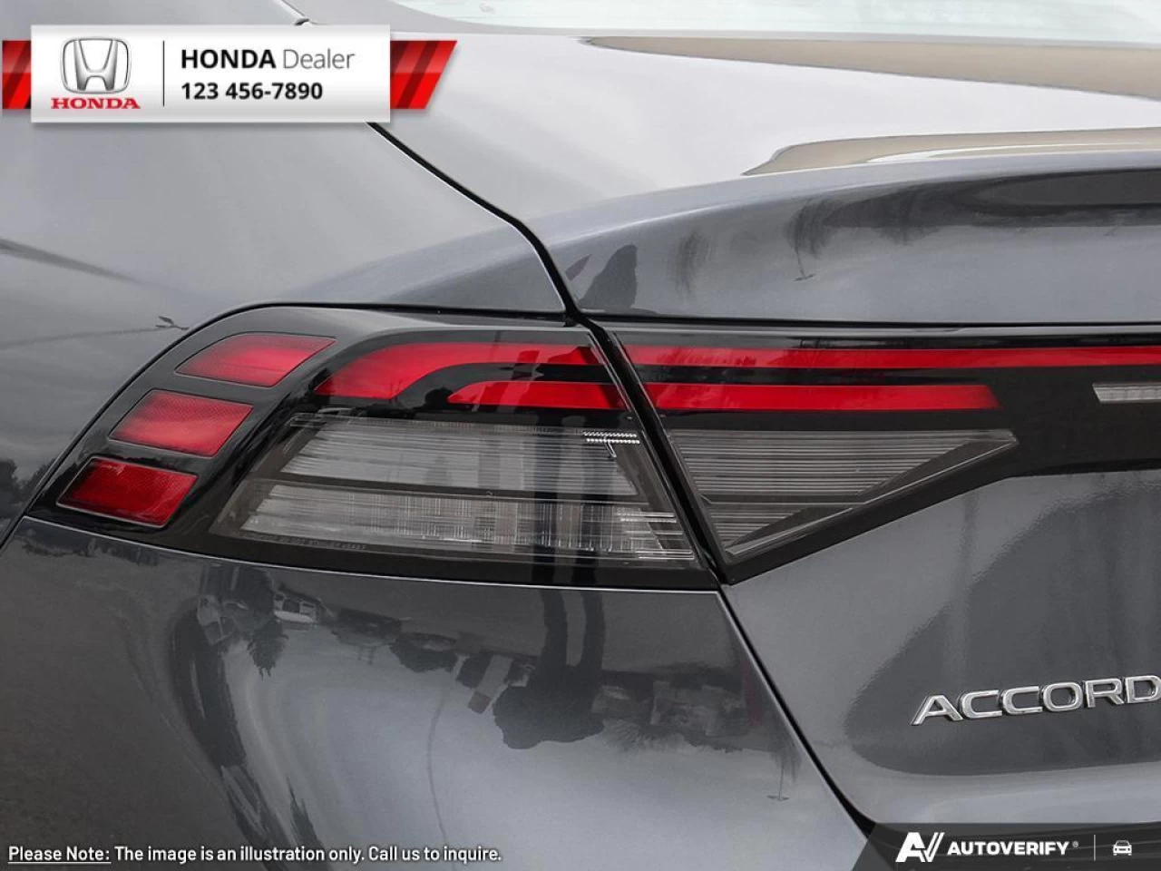 2023 Honda Accord Sedan EX  - Sunroof - Heated Seats - $244 B/W Main Image