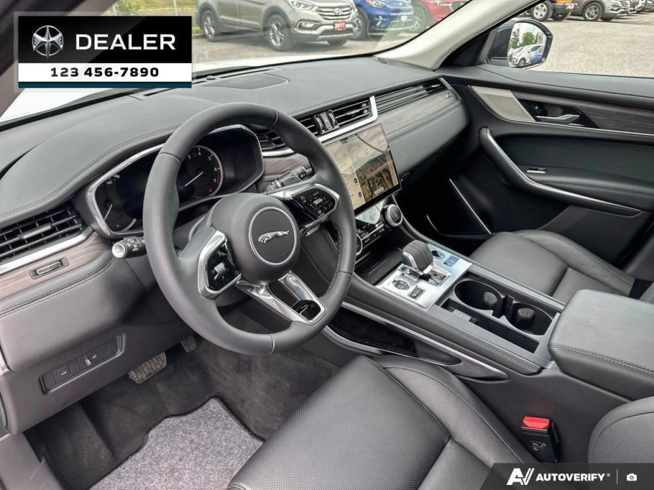 2023 Jaguar F-Pace P250 S  - Sunroof - Leather Seats - $409 B/W Main Image