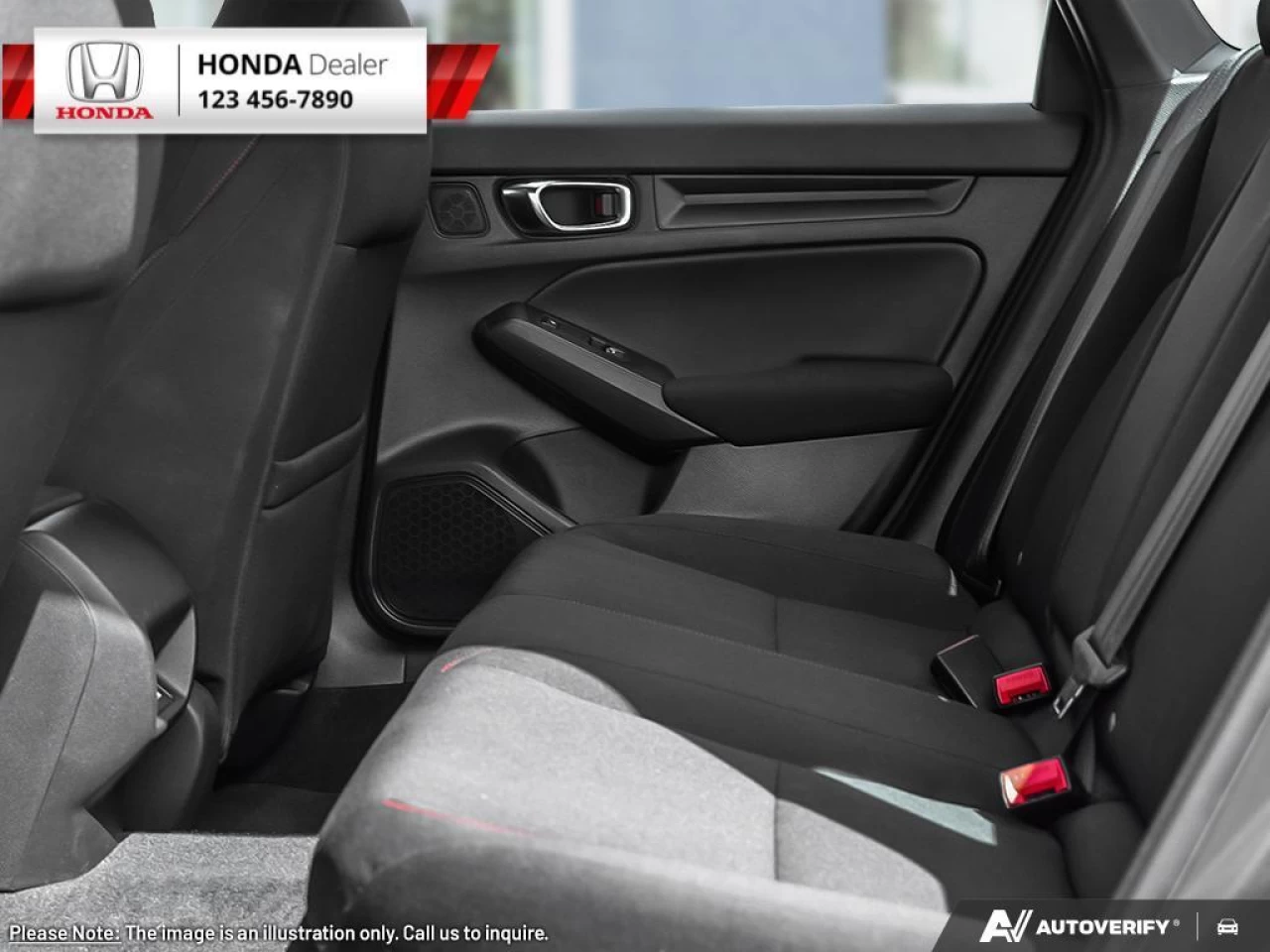 2023 Honda Civic Sedan Si  - Sunroof - Heated Seats - $268 B/W Main Image